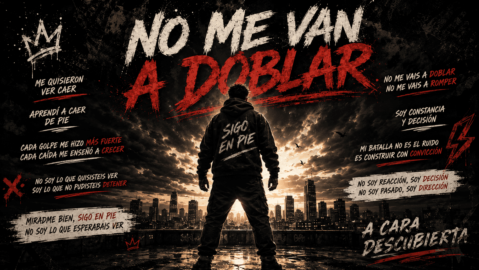 No me van a doblar